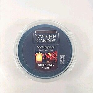 New Yankee Candle  Scenterpiece Wax Meltcup Crisp Fall Night